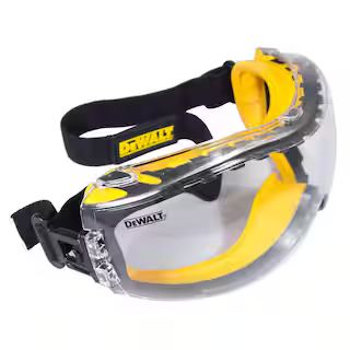 DEWALT Safety Goggles Concealer with Clear Anti-Fog Lens DPG82-11C - The Home Depot | The Home Depot