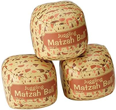 Rite Lite Passover Set of 3 Juggling Matzah Balls With Matzo Décor For Pesach Holiday and Seder | Amazon (US)