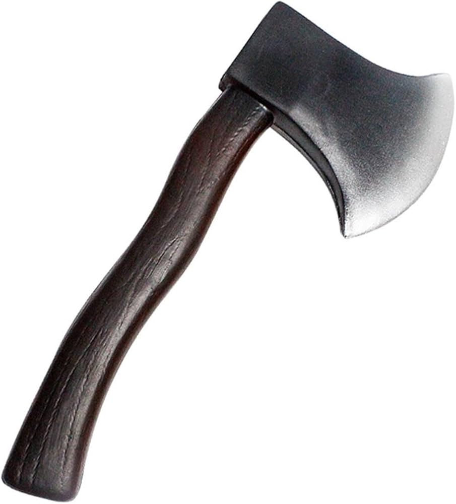 Lumberjack Costume Prop Toy, Wood Look Hatchet Axe Props for Party, Halloween Axe Foam Hatchet Pr... | Amazon (US)