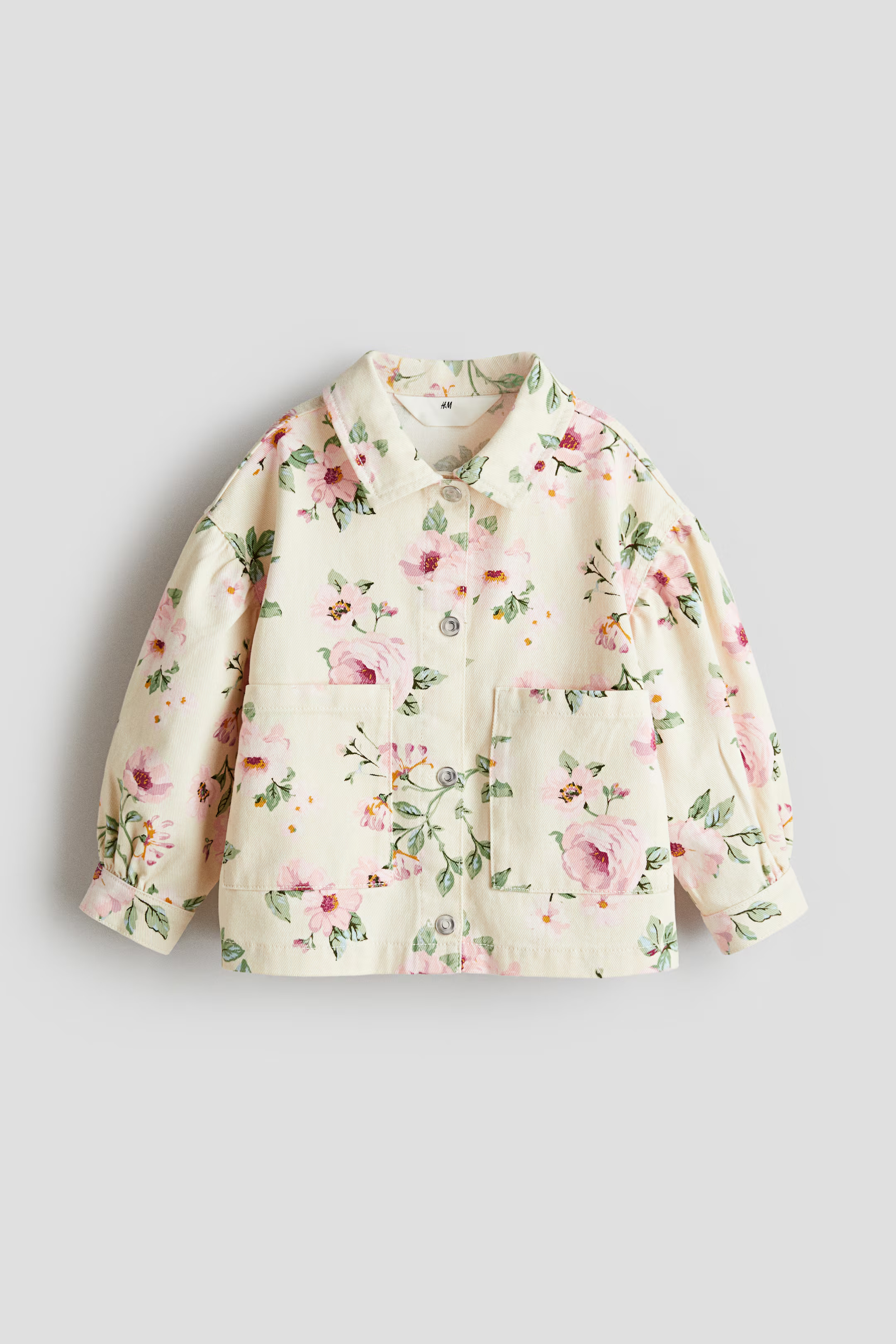 Printed Twill Jacket | H&M (US + CA)