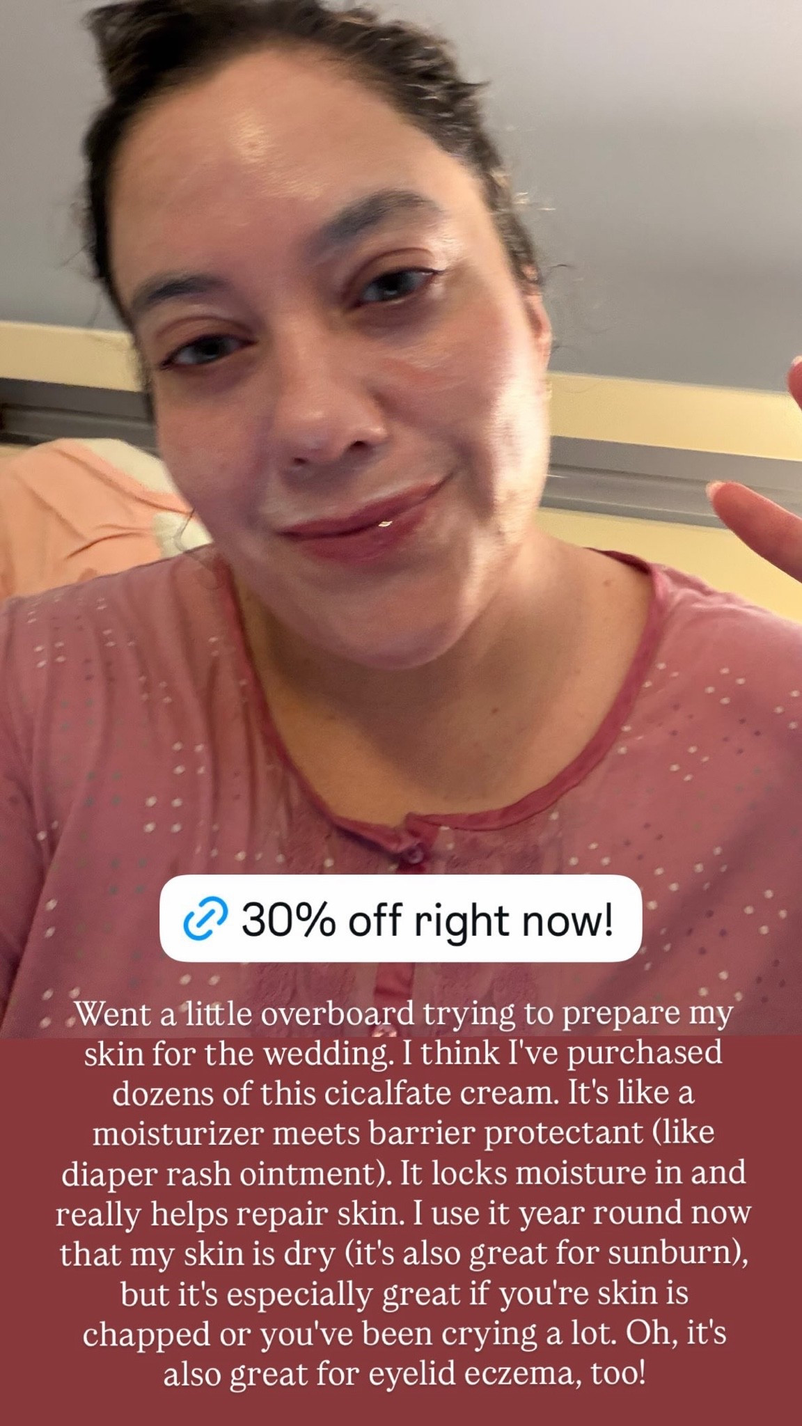 Under $20 🔥 (normally $28; currently on sale for $18): I love this Cicalfate Restorative/Protective Cream and have been using it as a regular part of my wedding skin prep. It’s like a hybrid moisturizer/barrier protectant, so it both locks moisture in and helps actually repair the skin. It’s a lifesaver for dry skin, but it’s also a really effective remedy for chapped skin, sunburn, and eyelid eczema!

#LTKSaleAlert #LTKBeauty #LTKselfcare