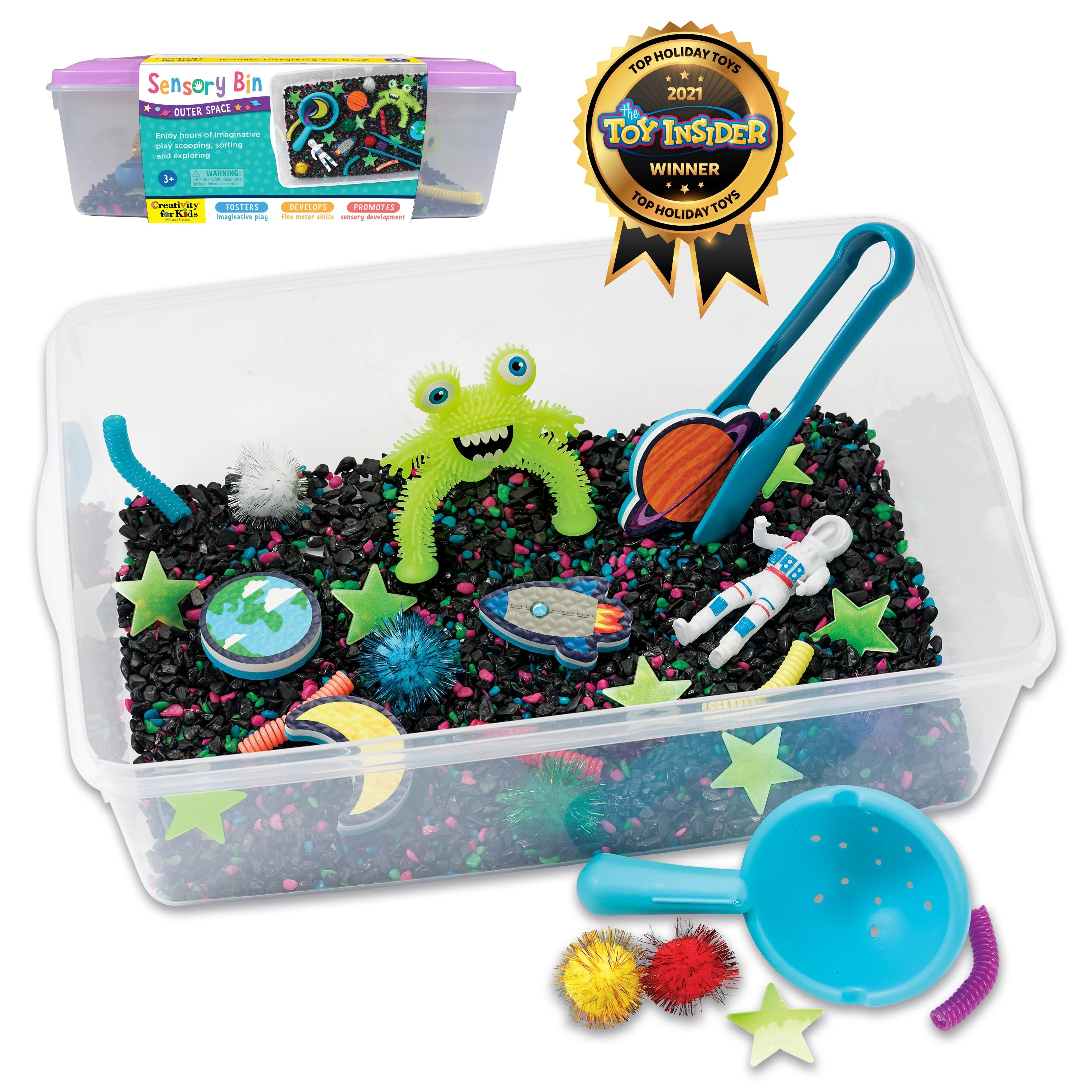 Creativity for Kids Sensory Bin Outer Space - Child Craft Activity for Boys and Girls - Walmart.c... | Walmart (US)
