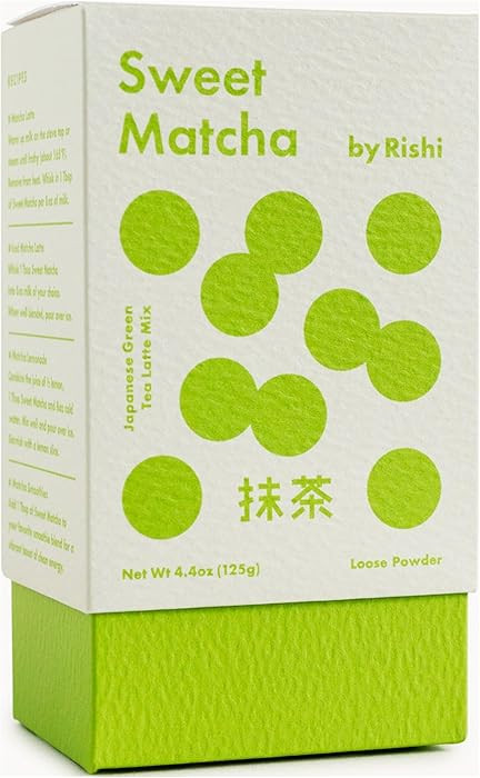 Rishi Tea Sweet Matcha - Organic Japanese Sweetened Green Tea Powder for Cafe-Quality Matcha Drin... | Amazon (US)