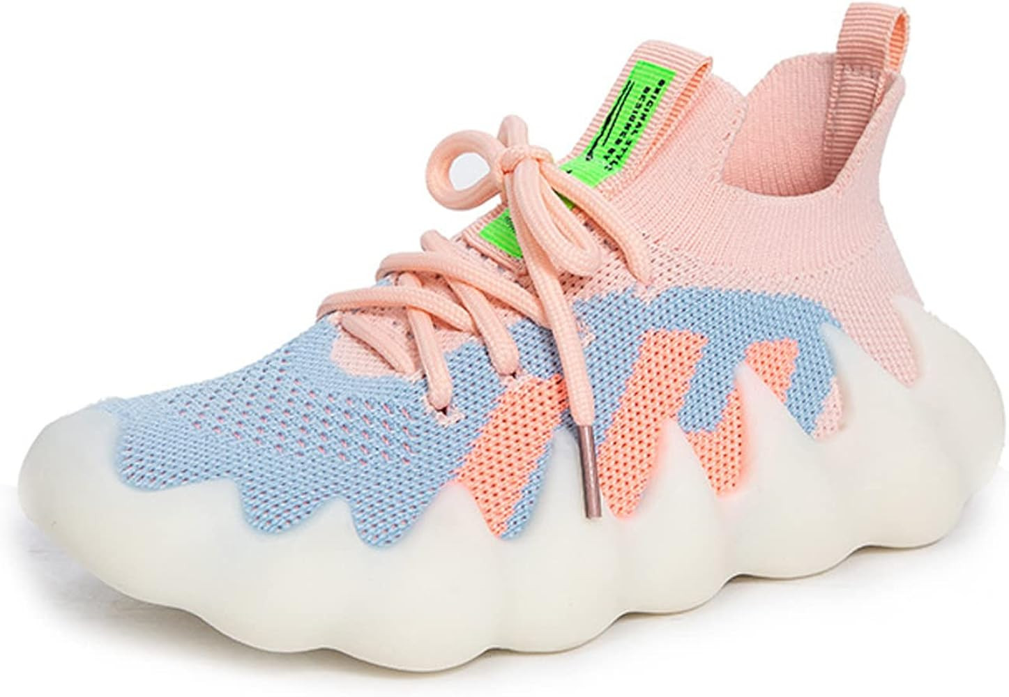 ZJBPHL Kids Outdoor Sneakers Boys Non Slip Running Shoes Girls Walking Shoe Athletic Sports Tenni... | Amazon (US)