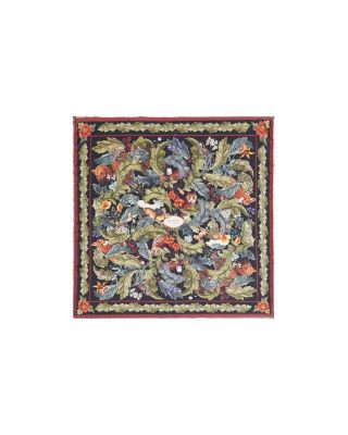 Fable England Women's Woodland Solstice Square Scarf - Green | Macy's