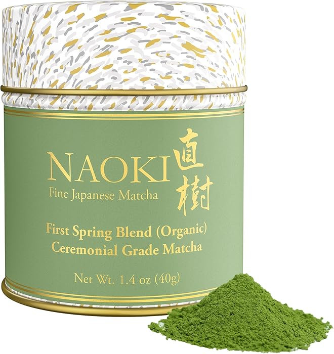 Naoki Matcha Organic Ceremonial First Spring Blend – Authentic Japanese First Harvest Ceremonia... | Amazon (US)