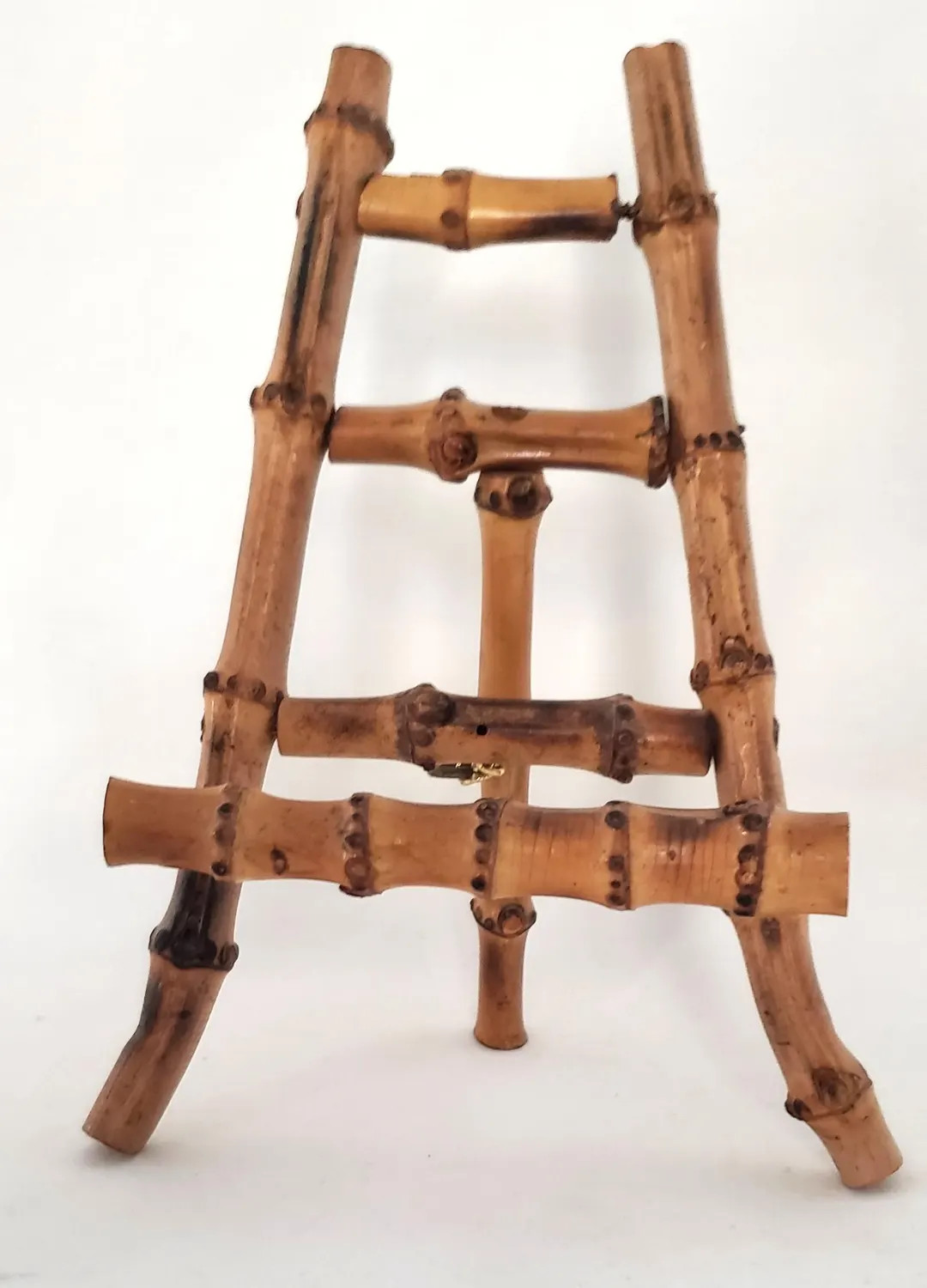 Vintage Handcrafted BAMBOO Picture Frame STAND - Etsy | Etsy (US)