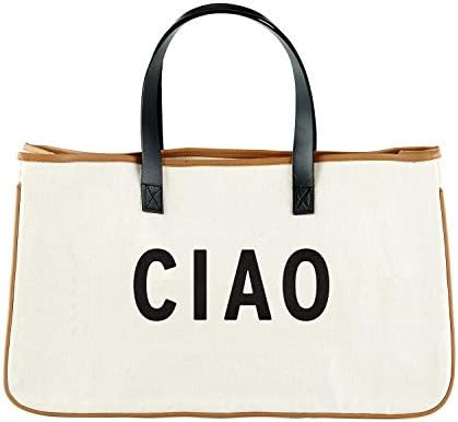 Santa Barbara Designs Studio-Hold Everything Canvas Tote, Large, Ciao : Amazon.ca: Home | Amazon (CA)