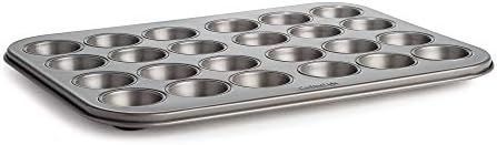 Cooking Light Mini Muffin Pan Carbon Steel Quick Release Coating, Non-Stick Bakeware, Heavy Duty ... | Amazon (US)