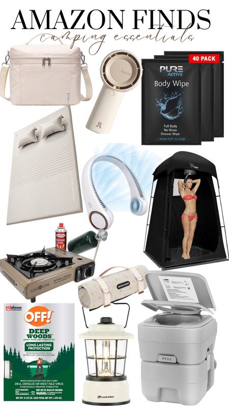 All the #campingnecessities you need for your next camping trip! #popupshower #campingblanket #portabletoilet 

#LTKActive #LTKFindsUnder100 #LTKSeasonal