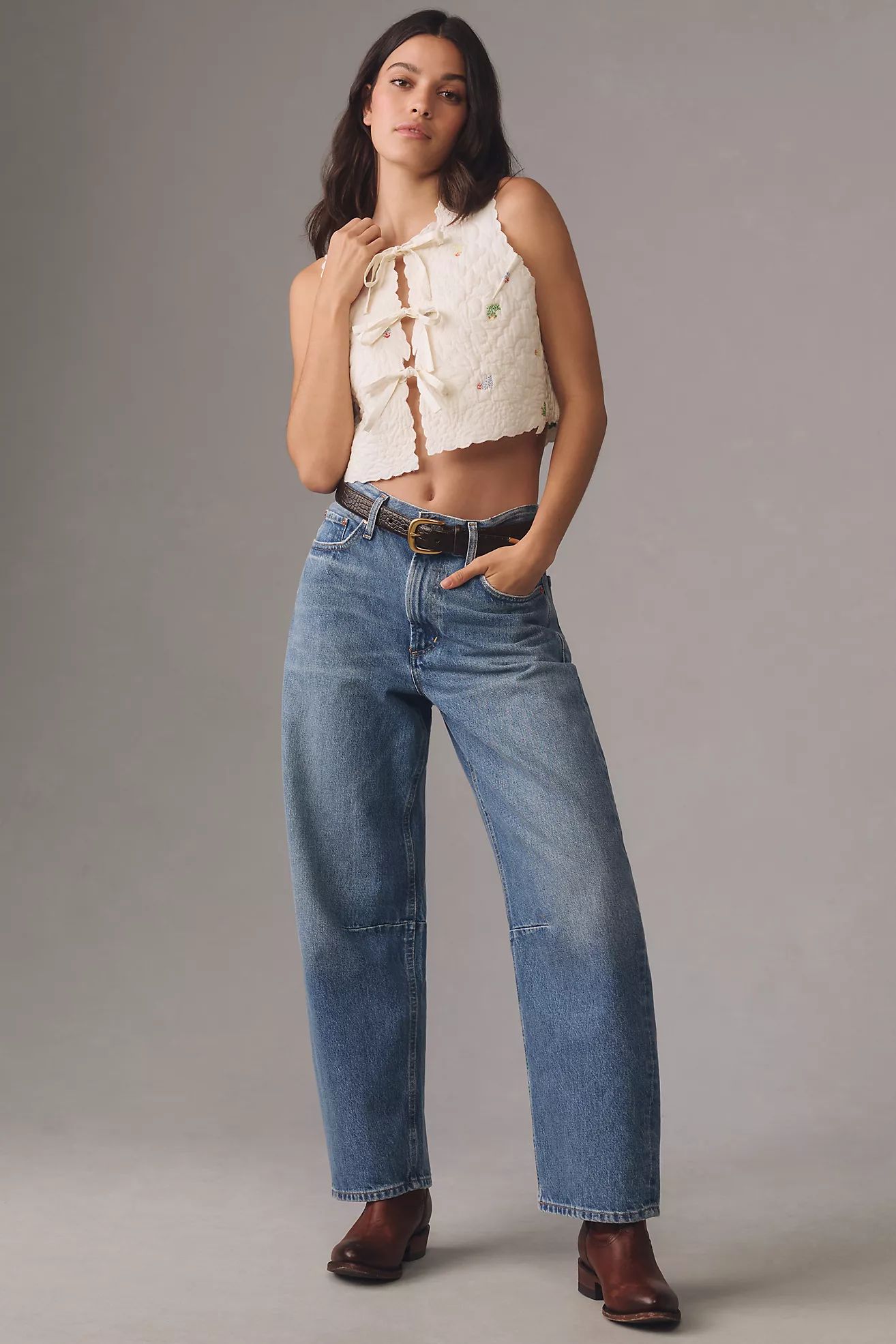 Citizens of Humanity Miro Relaxed High-Rise Tapered Jeans | Anthropologie (US)