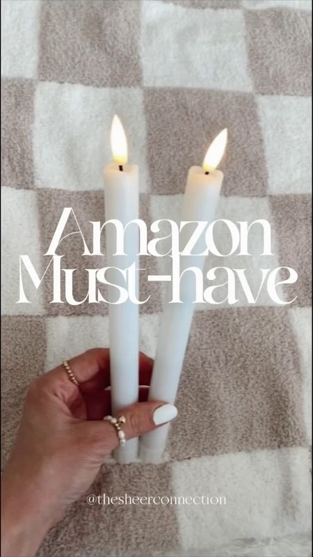FaveThesheerconnection finds 🤪🤍💕

Mess free battery operated flickering candles with remote control.   Used to be $29.  Right now under $10!  Grab them now 

#LTKFind #LTKhome