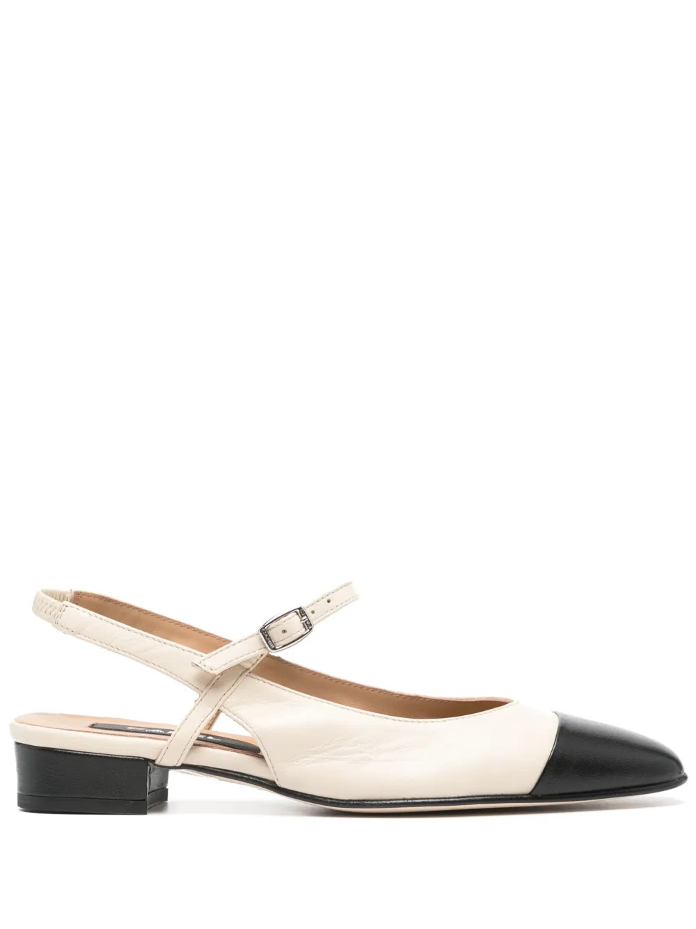Carel Paris  Oceano Slingback Toe Ballet Sandals | Neutrals | FARFETCH KR | Farfetch Global