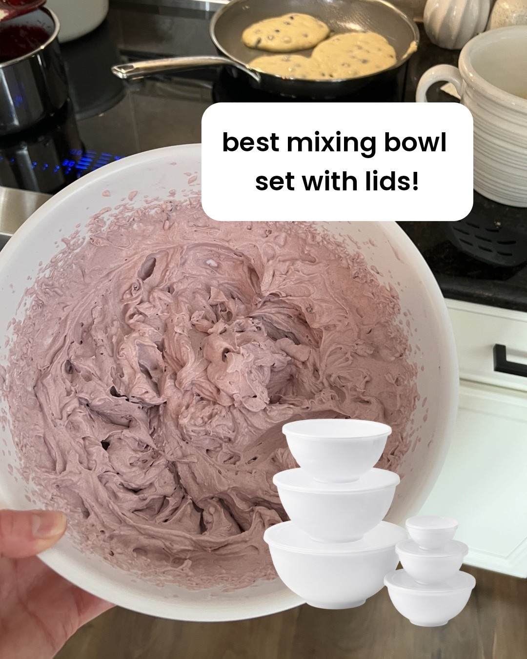 Loved these for every day cooking and baking for years! They have a rubber ring  for gripping on the bottom and each one has a lid. Great for baking and summer recipes, bbq prep, pasta salads, etc. 
summer hosting, summer bbq, kitchen upgrade, dinner party

#LTKHome #LTKSeasonal #LTKdayinmylife