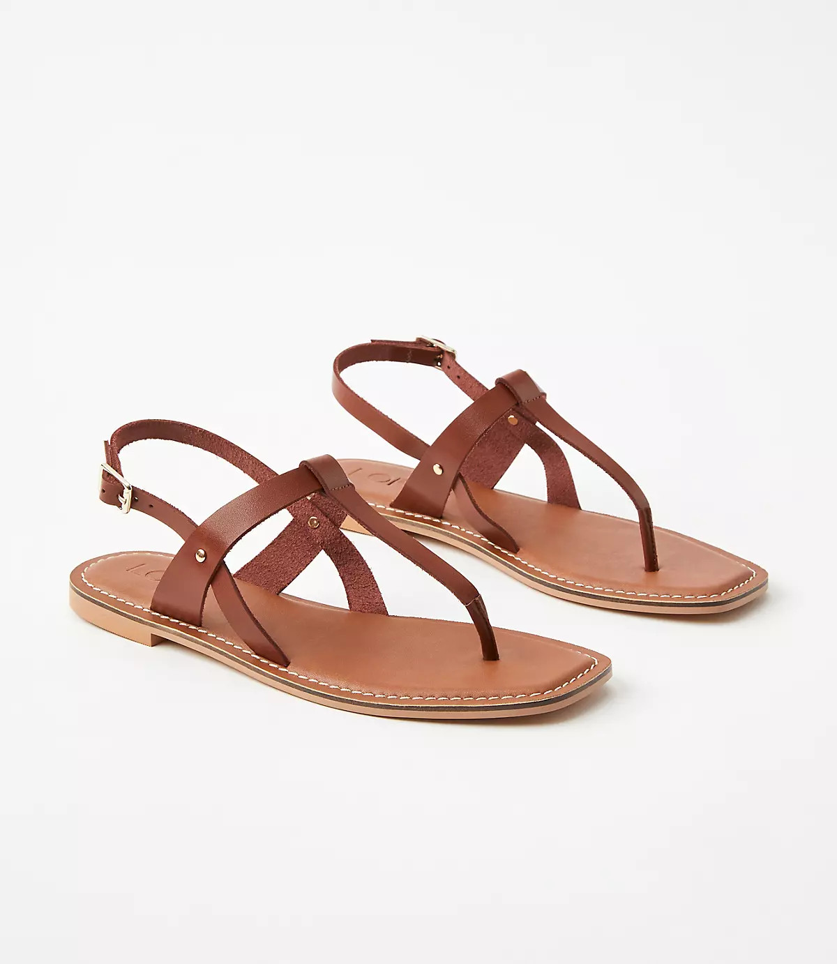 Leather Thong Sandals | LOFT