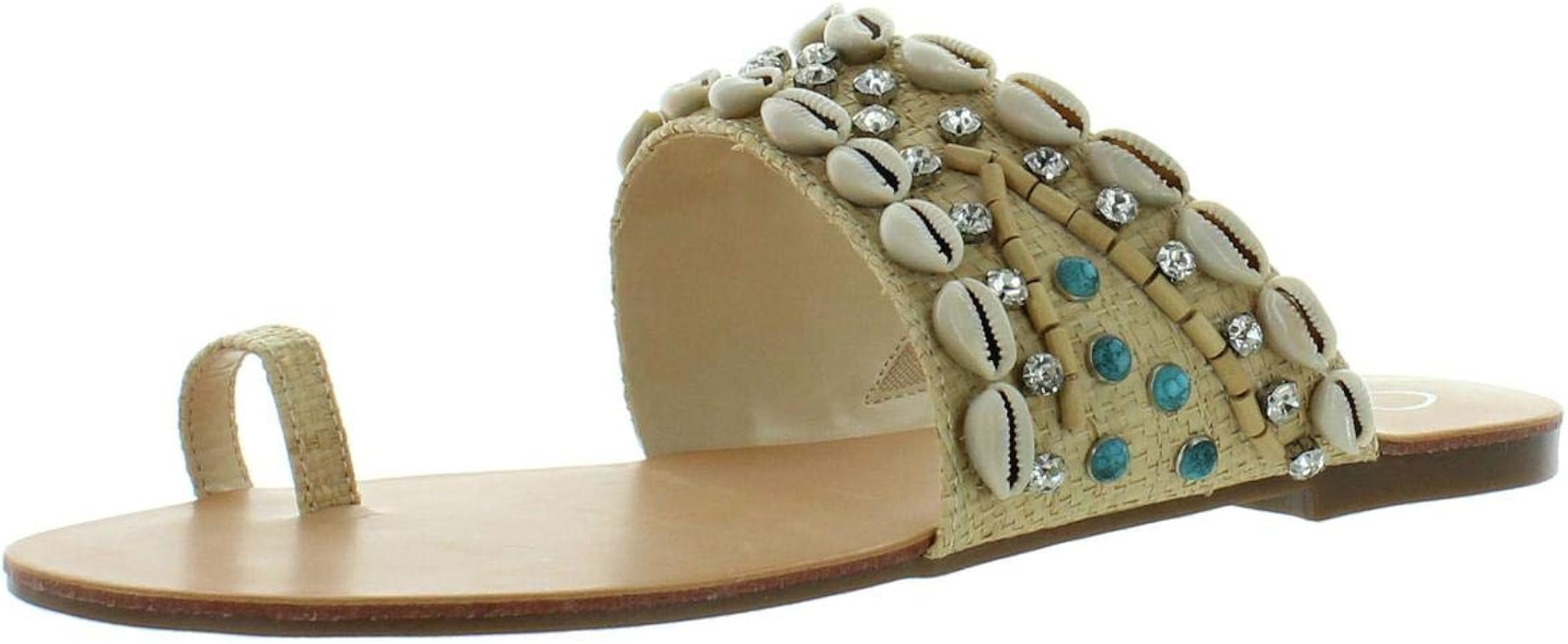 Jessica Simpson Women's Abira Slide Sandal Flat | Amazon (US)