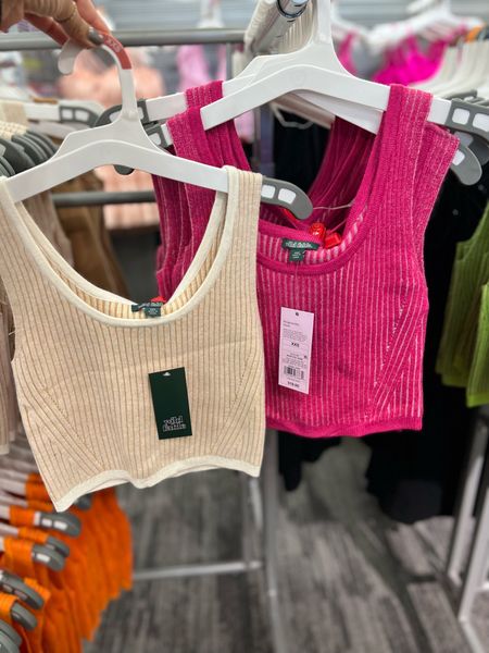 New knit tanks 

Target style, Target fashion, Target finds 

#LTKstyletip #LTKunder50