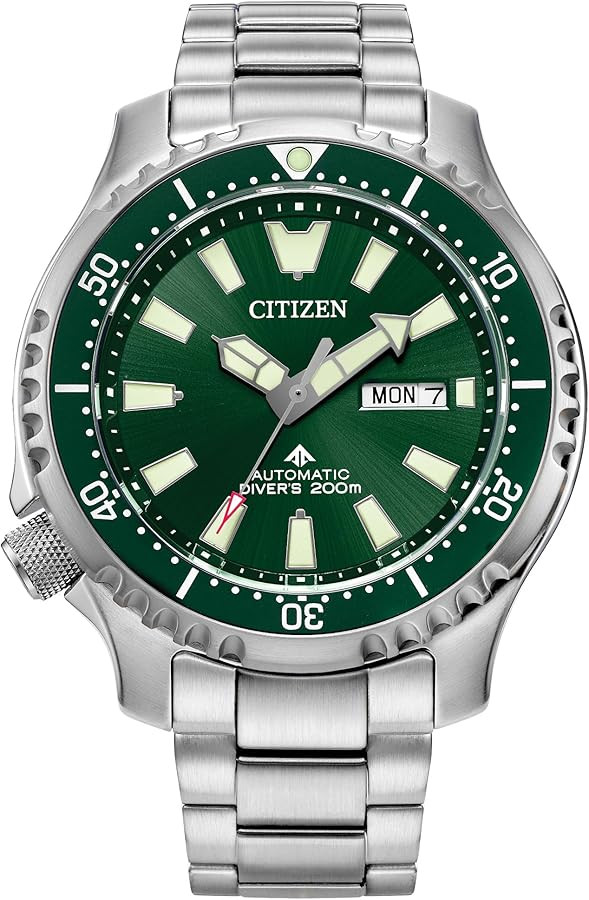 Citizen Men's Eco-Drive Promaster Dive Fugu Automatic Stainless Steel Watch, Luminous, ISO Compli... | Amazon (US)