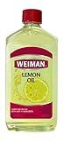 Weiman Lemon Oil Wood Polish - 16 Fluid Ounce - UV Protection, Gently Cleans, Protects, Moisturizes, | Amazon (US)