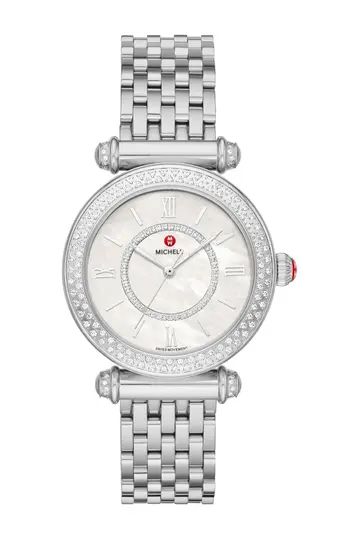 Women's Caber Diamond Bracelet Watch, 35mm - 0.19 ctw | Nordstrom Rack