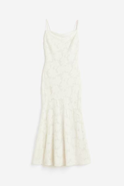 Jacquard-weave Dress - Cream - Ladies | H&M US | H&M (US + CA)