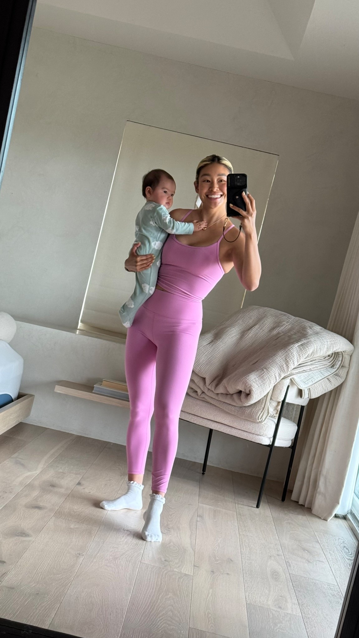 The happiest color!💕✨ wearing AllTheFeels from Vuori! 

#LTKFamily #LTKActive #LTKWorkwear