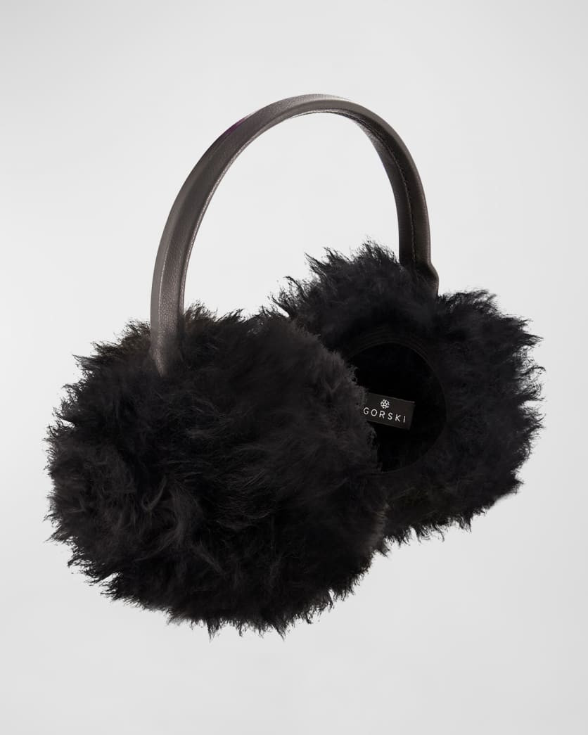 Cashmere Goat Earmuffs | Neiman Marcus