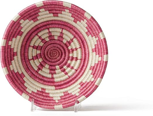 All Across Africa Expressions Collection - Hanging Woven Wall Basket Decor, Serving or Fruit Bask... | Amazon (US)