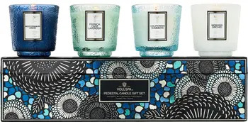 Voluspa Shades of Blue Pedestal Candle Gift Set | Nordstrom | Nordstrom