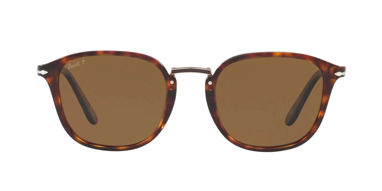 Persol 3186S Round Polarized Sunglasses | SOLSTICE