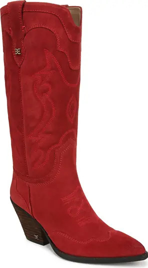 Sam Edelman James Pointed Toe Western Boot (Women) | Nordstrom | Nordstrom