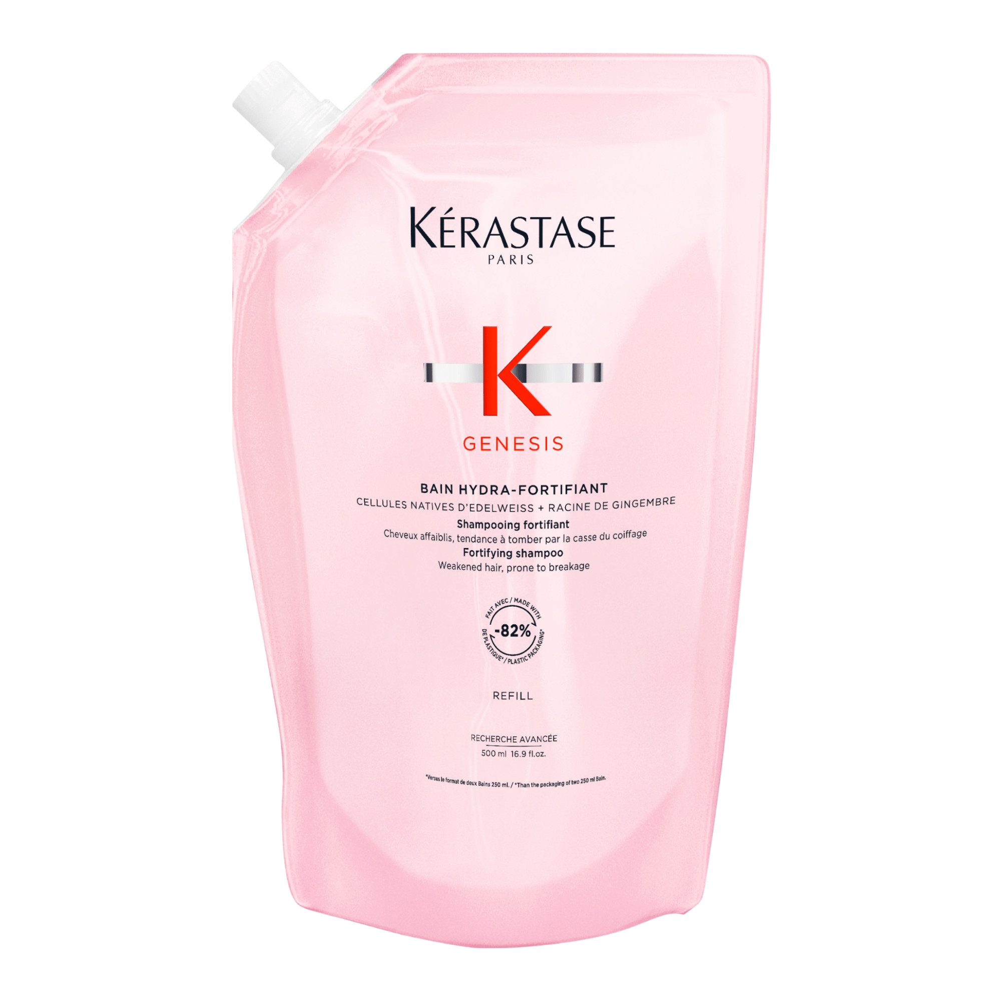 Kérastase Genesis Bain Hydro-Fortifiant Refill Shampoo Pouch For Weakened Hair Prone To Breakage... | Adore Beauty (ANZ)
