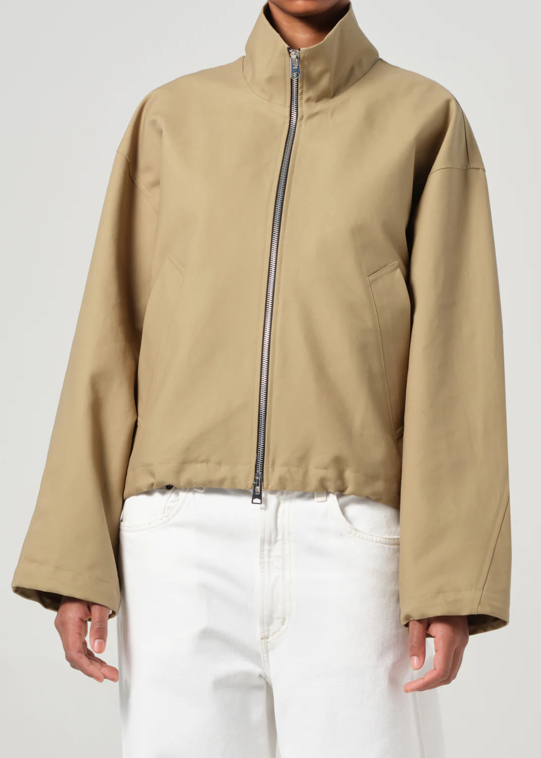 Laurie Jacket in Khaki | AGOLDE