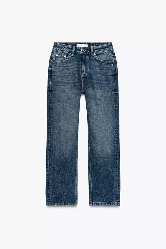 Z1975 SLIM FIT HIGH-WAIST JEANS | Zara US