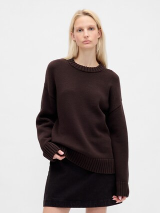 100% Cotton Oversized Sweater | Gap (CA)