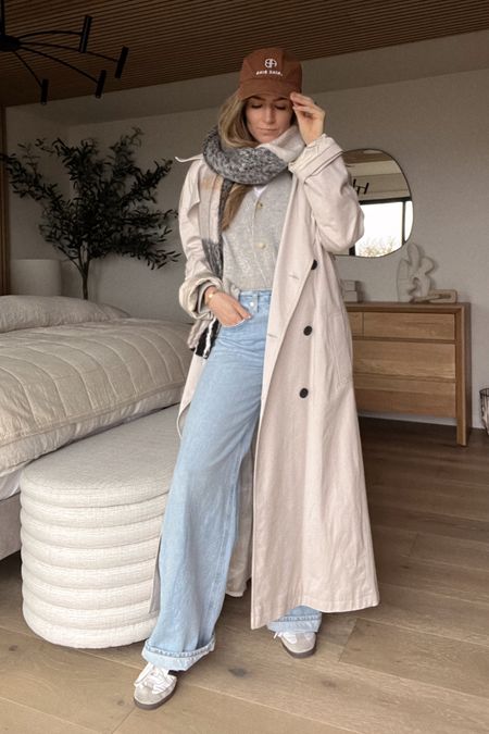 30 DAYS OF STYLING WHAT I OWN // DAY 5 of 30 : undone neutrals for a rainy day. bone colored trench is a must have cool mom piece 

#LTKSeasonal #LTKshoecrush #LTKstyletip