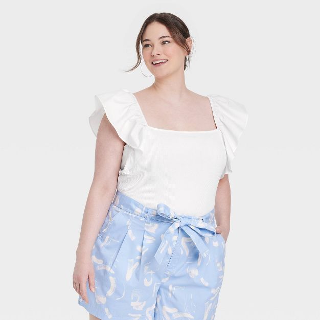 Women's Ruffle Top - A New Day™ | Target