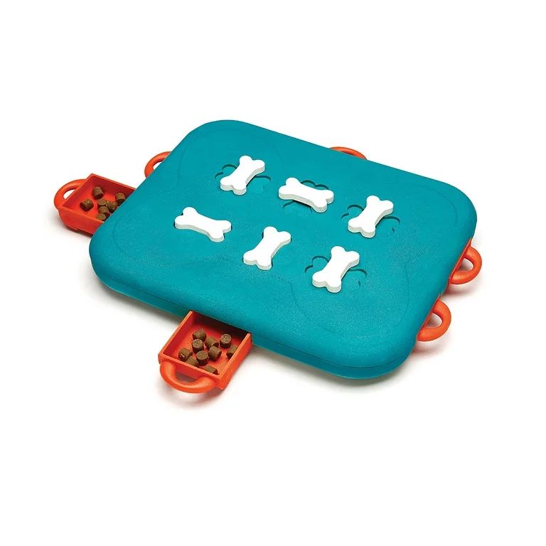 Outward Hound Casino Interactive Treat Puzzle Dog Toy, Turquoise, One-Size | Walmart (US)