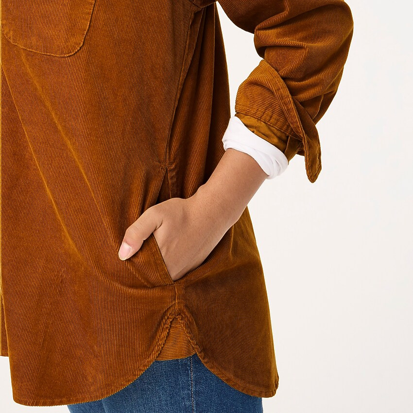 Corduroy shirt-jacket | J.Crew Factory