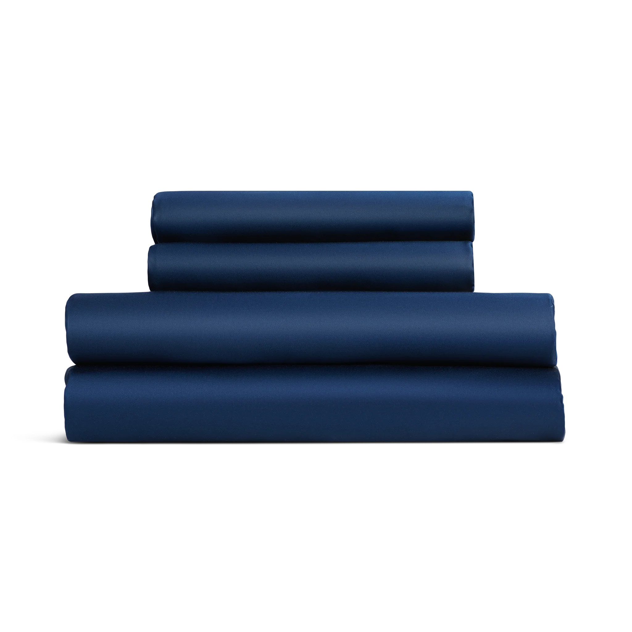 Sateen Sheet Set in Deep Sleep | BleuBully Bedding