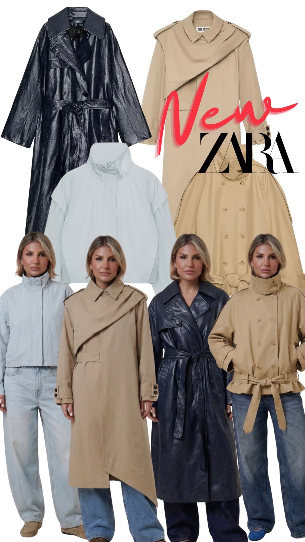 Mega schöne neue Teile aktuell wieder bei Zara. Meine Auswahl an Jacken und Mäntel für euch. 

#LTKeurope #LTKdeutschland #LTKspring
