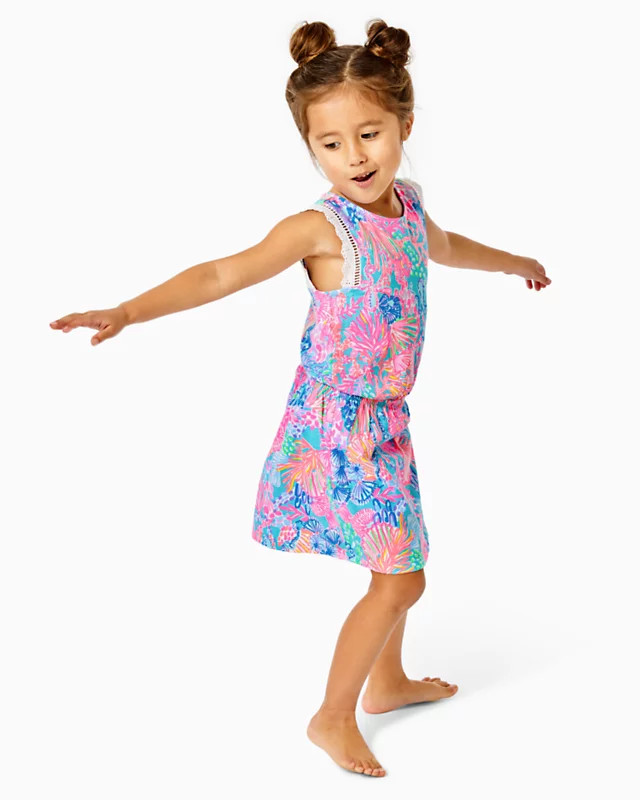 Girls Mini Agee Romper | Lilly Pulitzer | Lilly Pulitzer