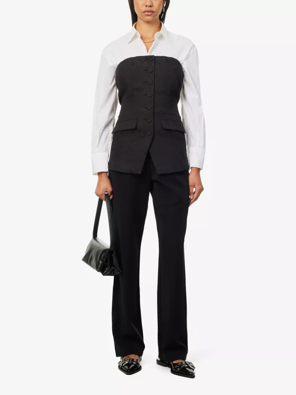 Hoys elasticated-waist recycled polyester-blend trousers | Selfridges