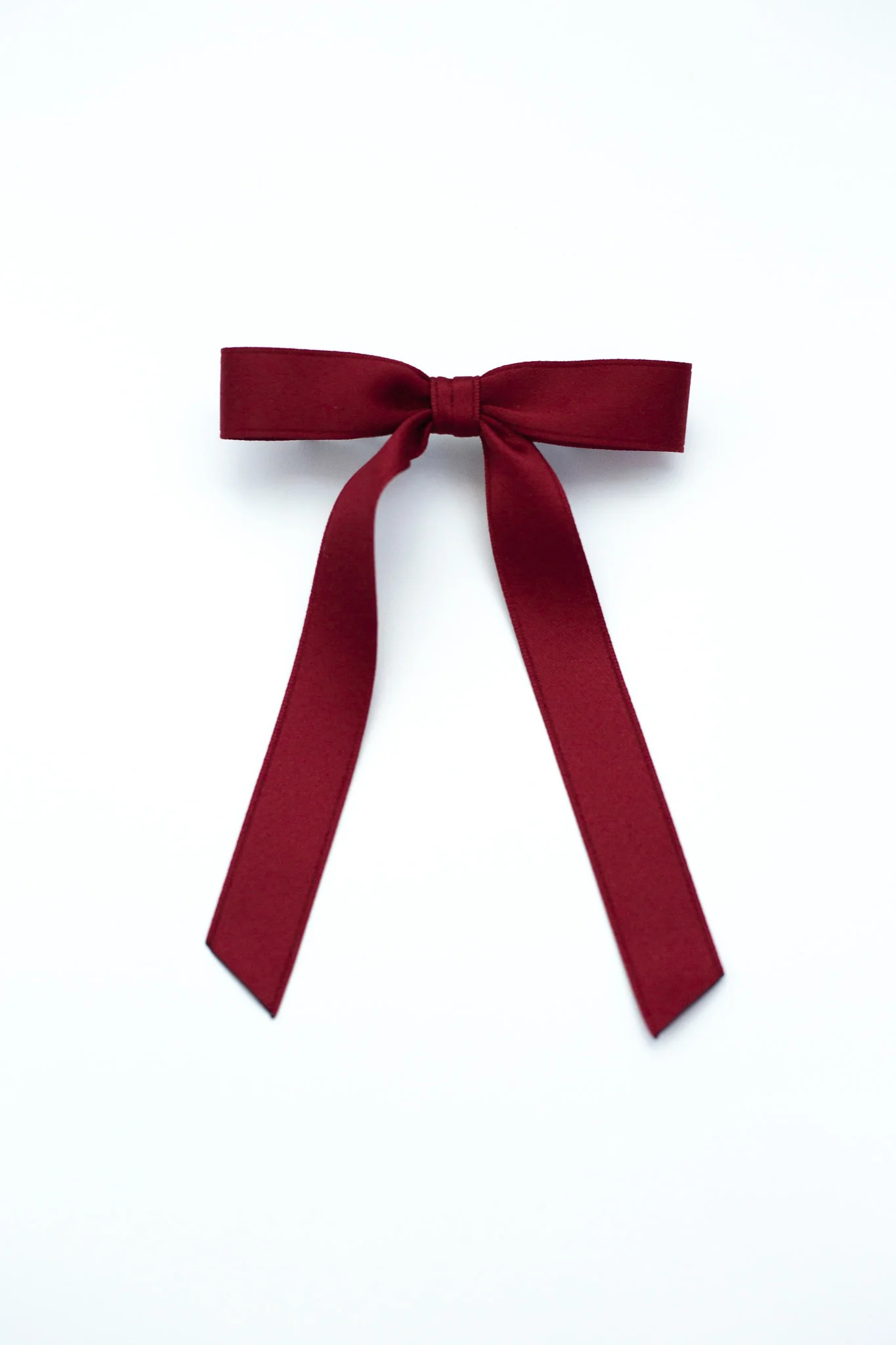 Micro Florence Matte Satin Bow Fall 2024 | Grace & Grandeur Bow Company