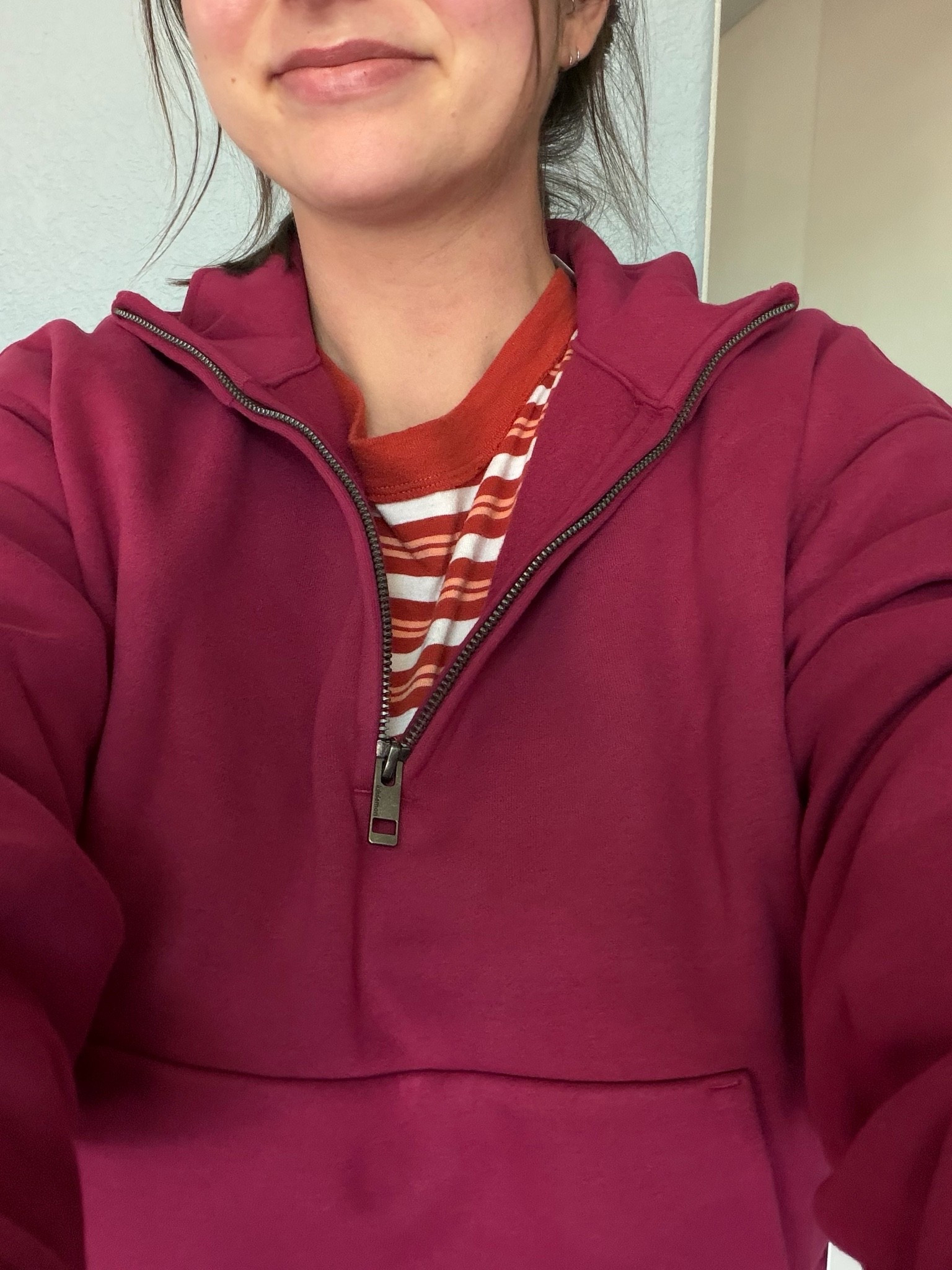 loving this new color at Lululemon! got a size small but probably could have sized down for a more relaxed fit

#LTKmomlife #LTKfitnessgoals #LTKootd