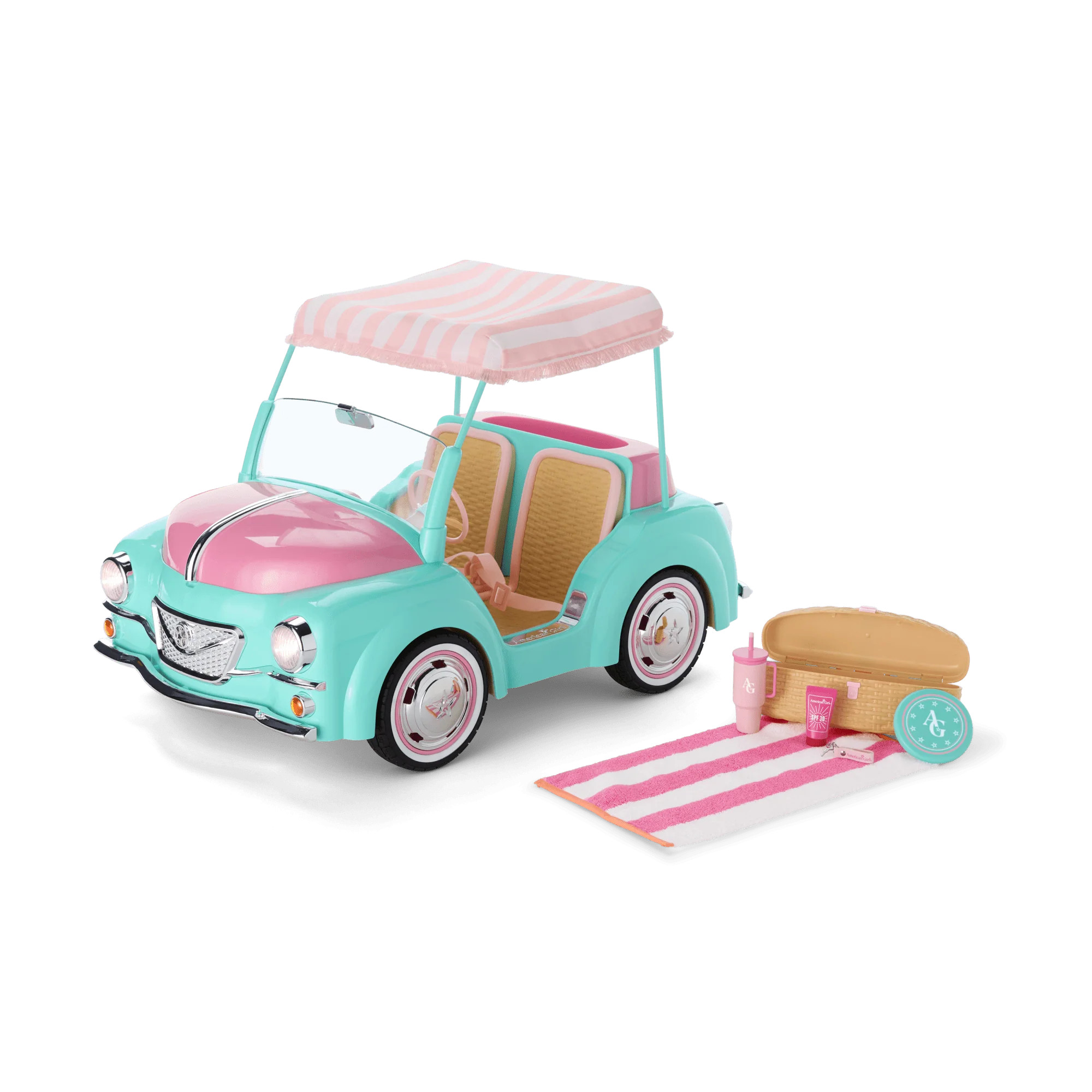 Raquel's™ Seaside Car for 18-inch Dolls (Girl of the Year™ 2026) | American Girl