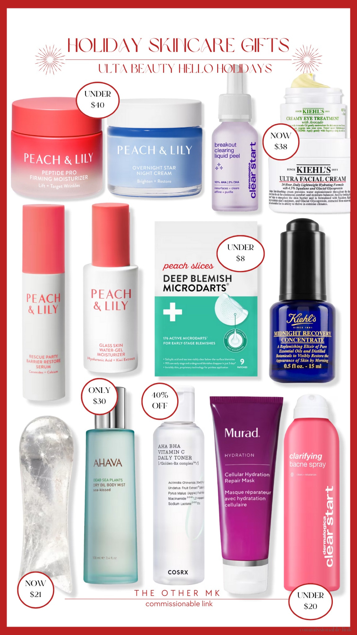 Ulta skincare gift guide for this holiday season! @ultabeauty #ad #ulta #ultabeauty

Ulta beauty, skincare, gift guide, gifts for her, holiday gifts, skincare favs

#LTKGiftGuide #LTKSaleAlert #LTKBeauty
