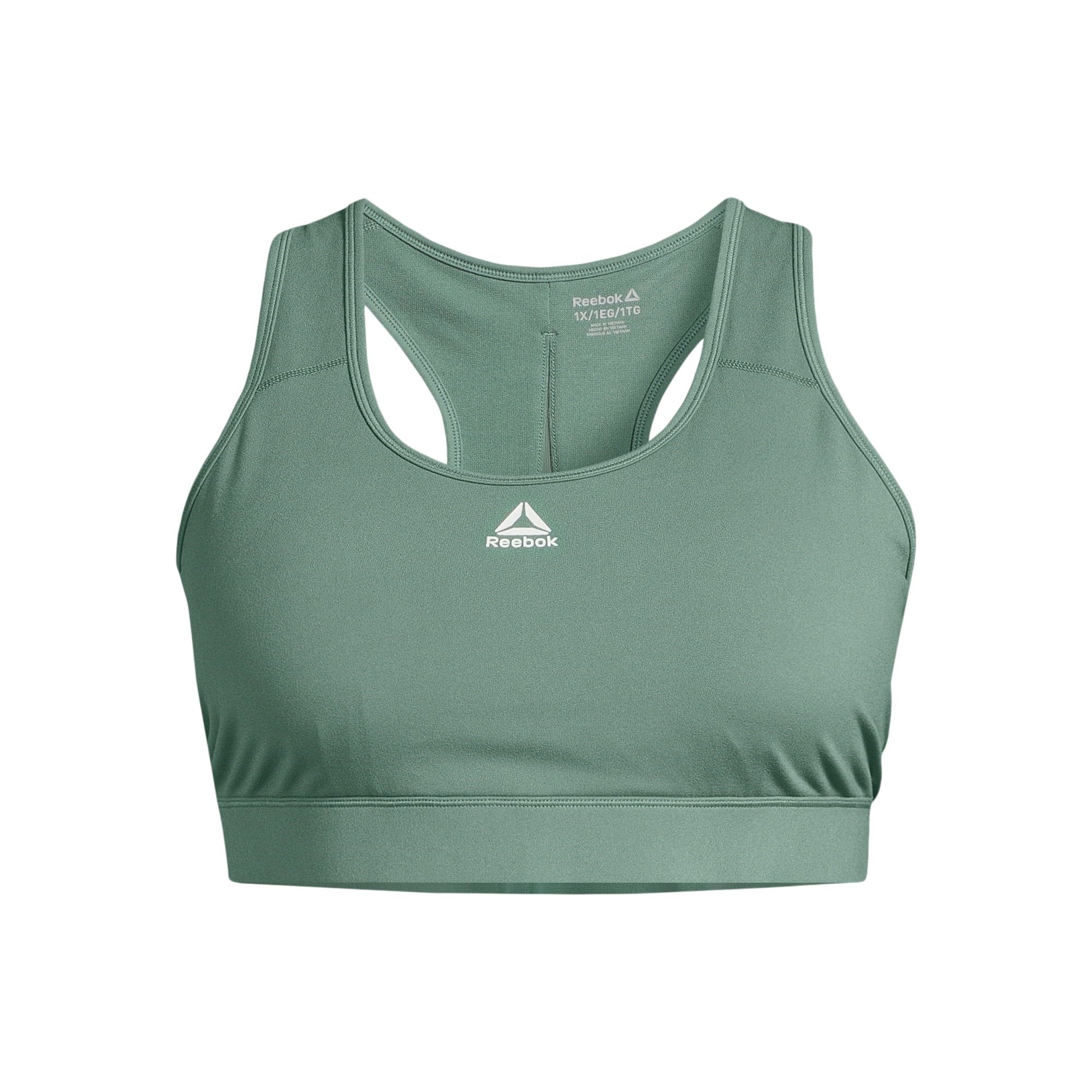 Reebok Women's Plus Size High Impact Racerback Sports Bra, Sizes 1X-4X - Walmart.com | Walmart (US)