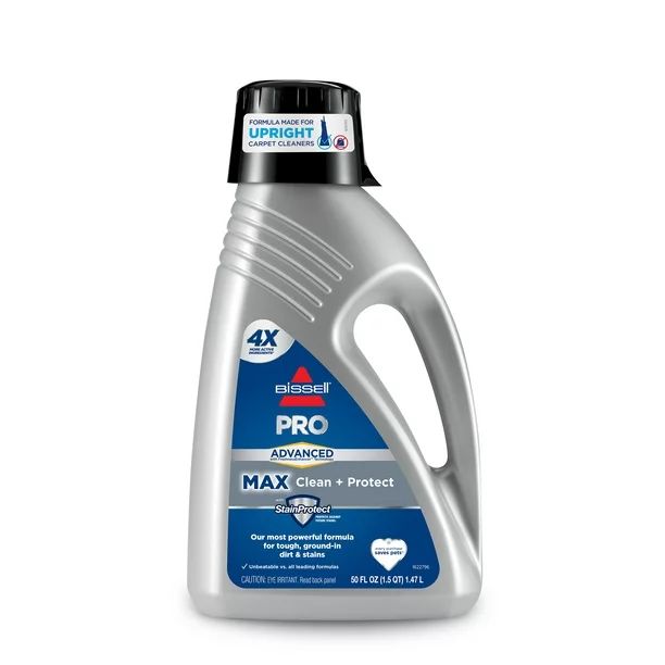 BISSELL Advanced Pro Max Clean + Protect Deep Cleaning Carpet Formula, 50 oz, 70E1 - Walmart.com | Walmart (US)