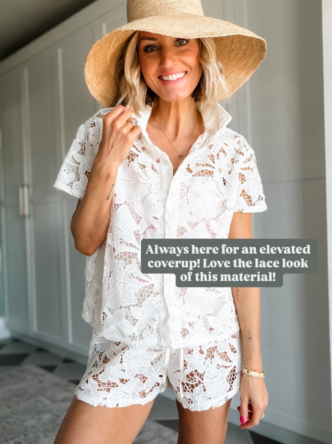 How cute is this coverup?! Perfect for a day at the beach! Wearing S. 

Loverly Grey, Target find, Target fashion, swim coverup, matching set, vacation outfit ideas 

#LTKootd #LTKSeasonal #LTKTravel